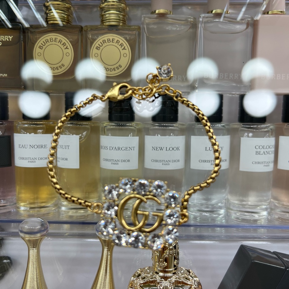 Yellow and Silver Women's Bracelet